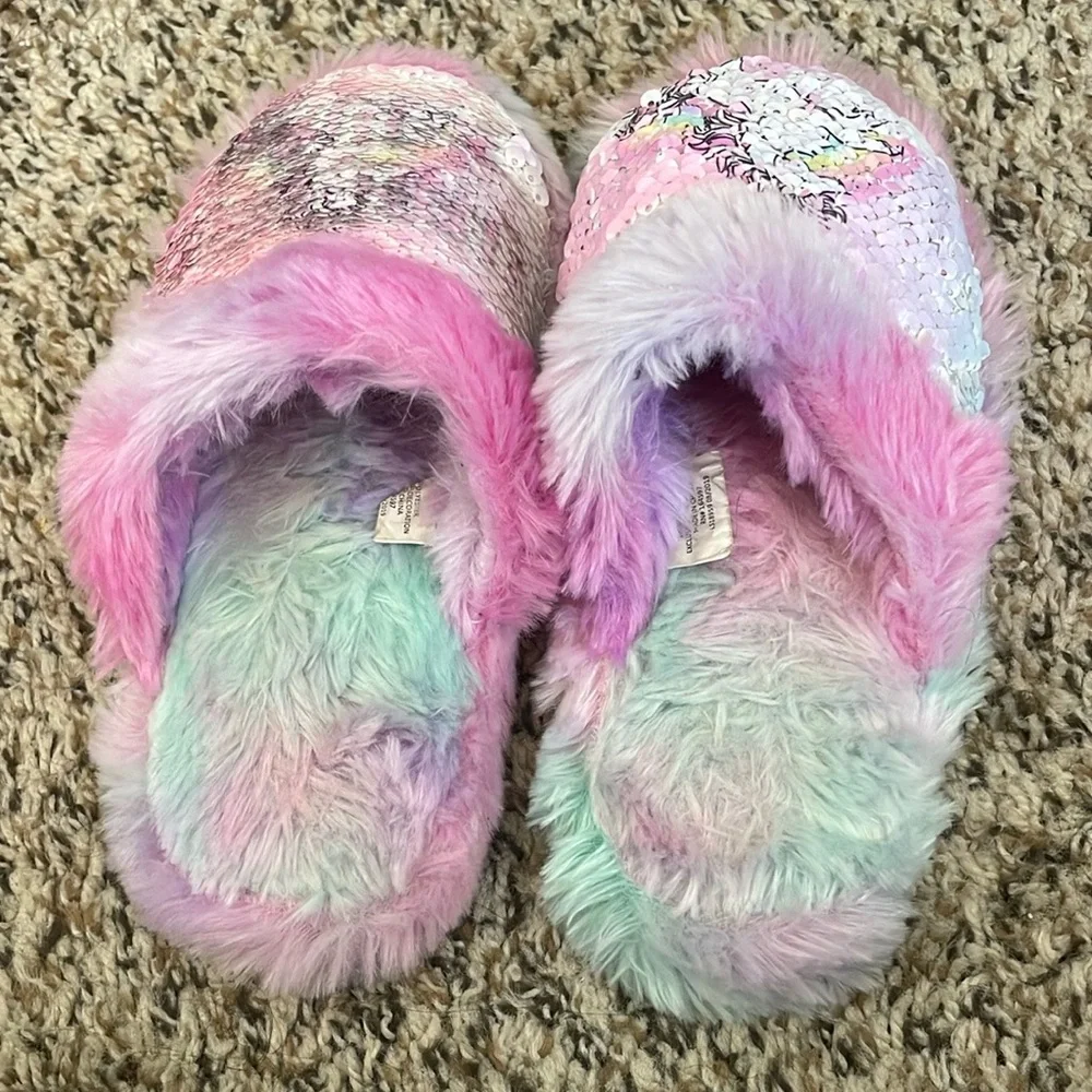 Kids Unicorn Slippers